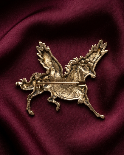 Pegasus Winged Brooch