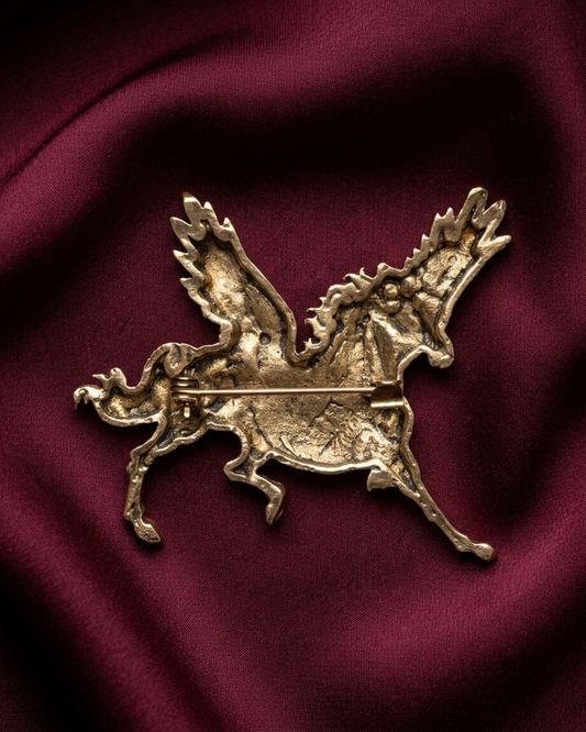 Pegasus Winged Brooch