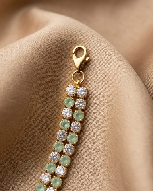 Mint Muse AAA American Diamond Tennis Bracelet