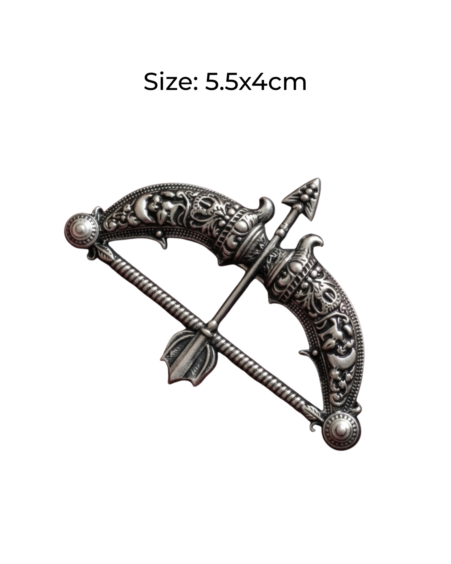 Dhanush Baan Brass Brooch