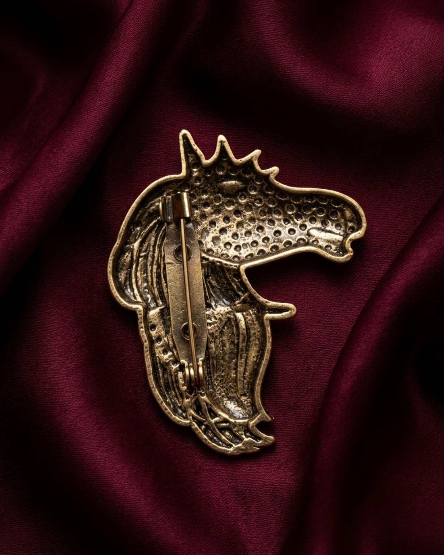 Stallion Horse Brooch