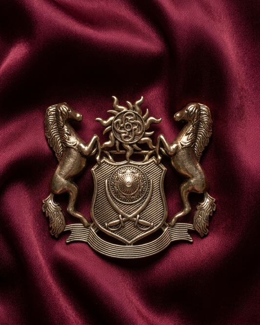Horse Shield Heritage Brooch