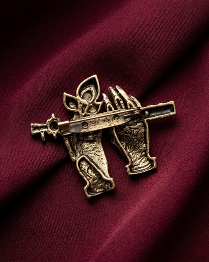 Krishna Flute Brooch