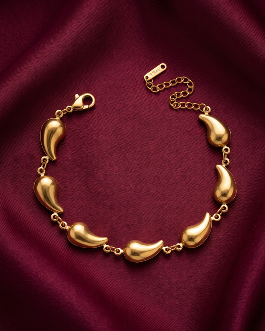 Arielle 18K Gold-Plated Stainless Steel Bracelet