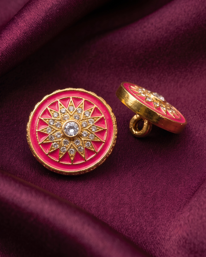 Noor-e-Kiran Meenakari Button Set